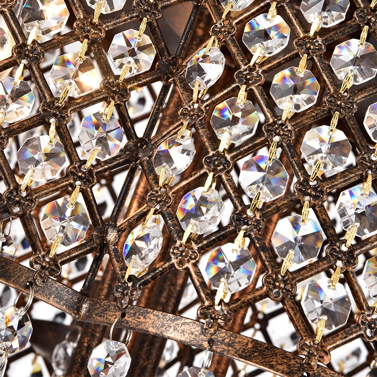 
factory crystal chandelier designer ceiling lamp led hotel ceiling light 