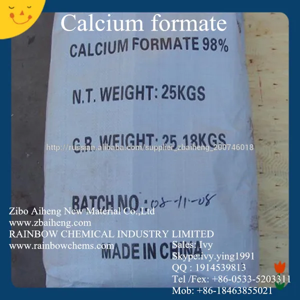 формиат завода производителя промышленного класса конкретные ускорителя 98% мин кальция
