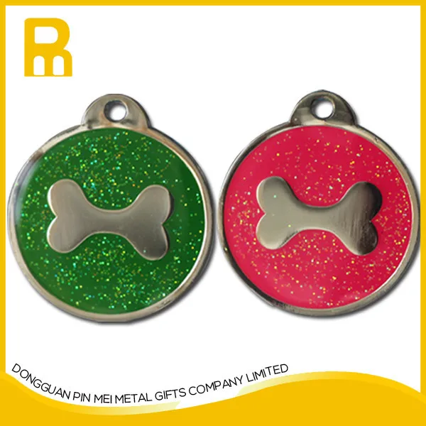 stainless steel pet id tag qr rfid pet tag printing dog tag