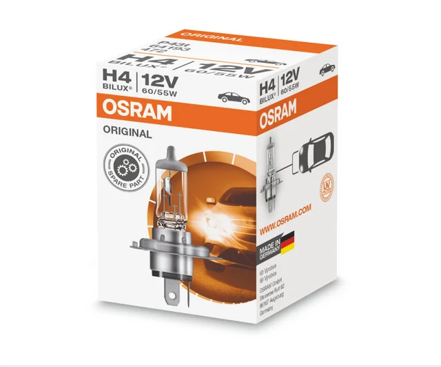 
New Box Osram H4 64193 12V 60/55W Made in Germany H4NL 