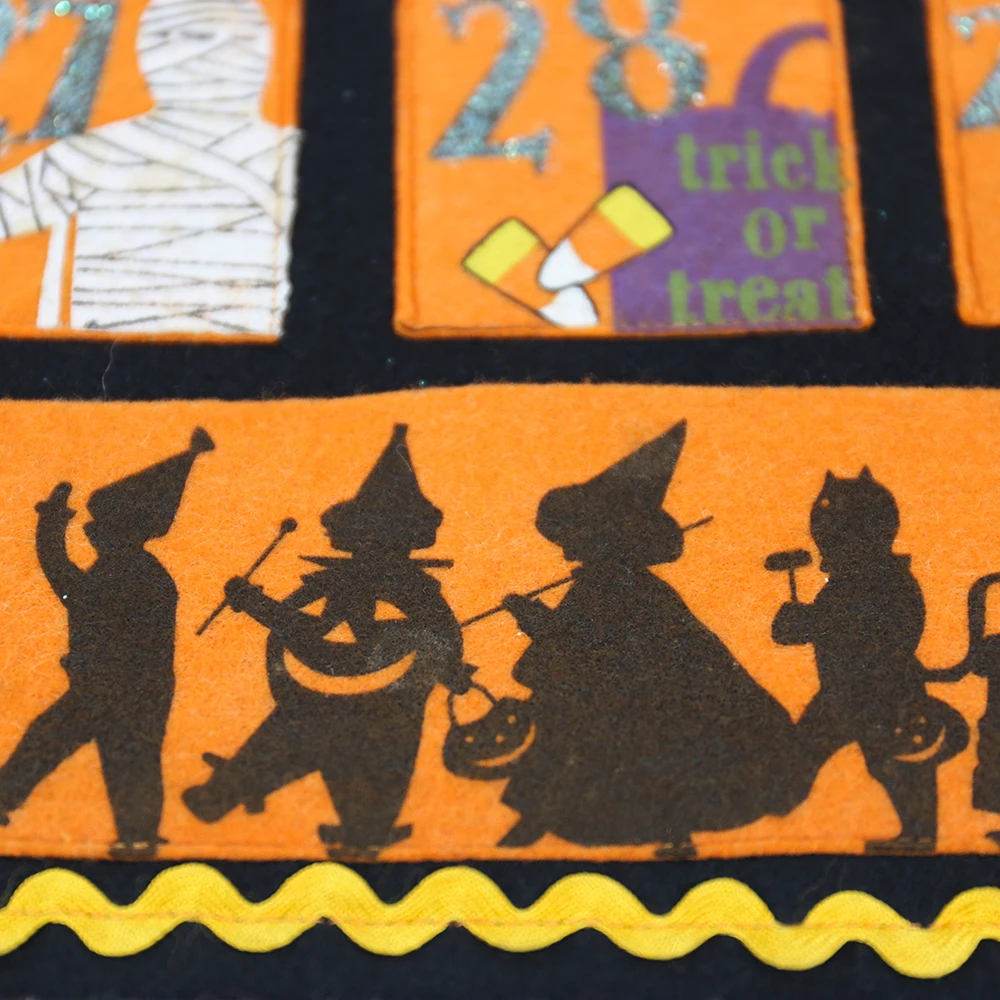 2018 декоративные украшения для месяца, большие партии, календарь на Хэллоуин