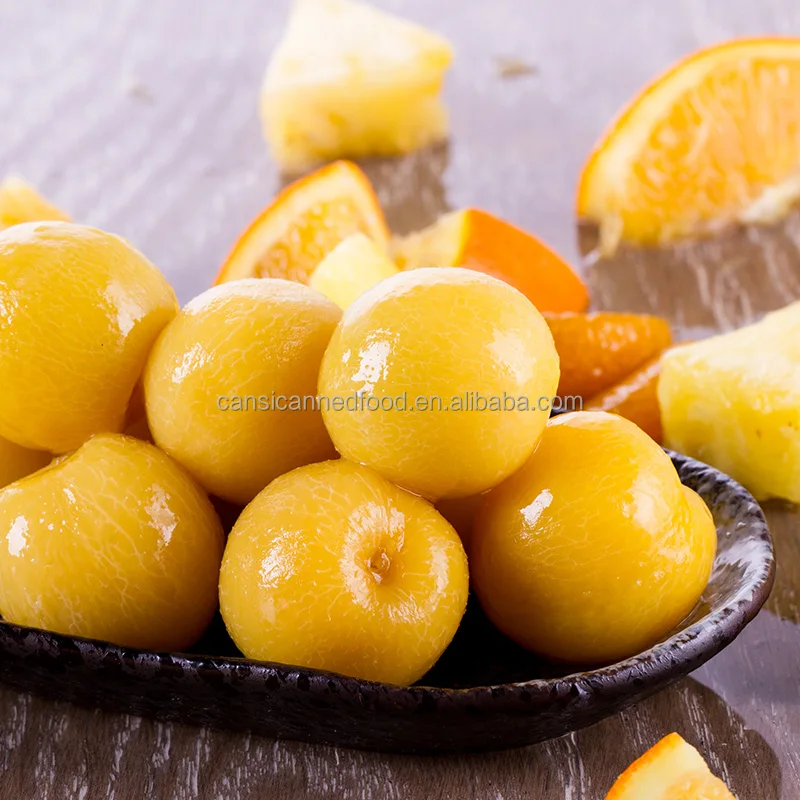 Bulk Sweet Preserved Fruit Plum Canned in Light Syrup