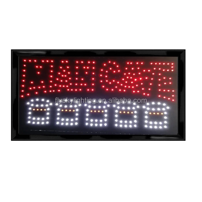 LED OPEN Sign Electric Billboard Bright Advertising Board Flashing Window Display Sign with Motion