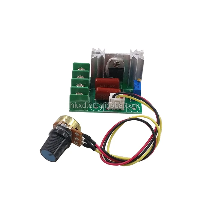 Модуль 2000 Вт тиристорный регулятор напряжения высокой мощности, регулировка скорости света, температуры, контроллер скорости двигателя, контроллер электродвигателя