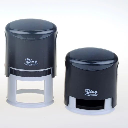 Different Size hot office use plastic rubber Self inking Rubber Stamp oval stamp machine pocket seal stamp