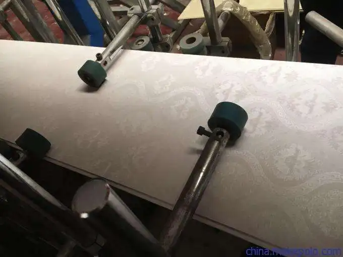 
PUR / PVC / PET / hot melt glue veneer profile wrapping machine with CE 