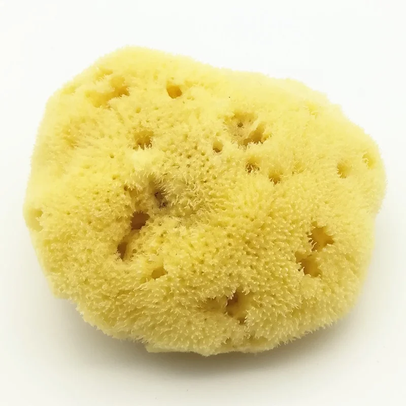 Custom Packaging Wholesale Rich Foaming Silk Skin Care Natural Facial Shower Puff Bath Sea Sponge