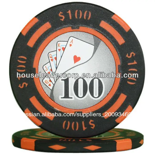 14g инь ян глины фишки для покера/пользовательских фишки для покера