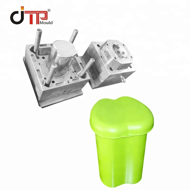 High Quality Custom Made Plastic Dustbin Injection Mould Avant-Garde Design Competitive Price Steel Cold Household Mould Base