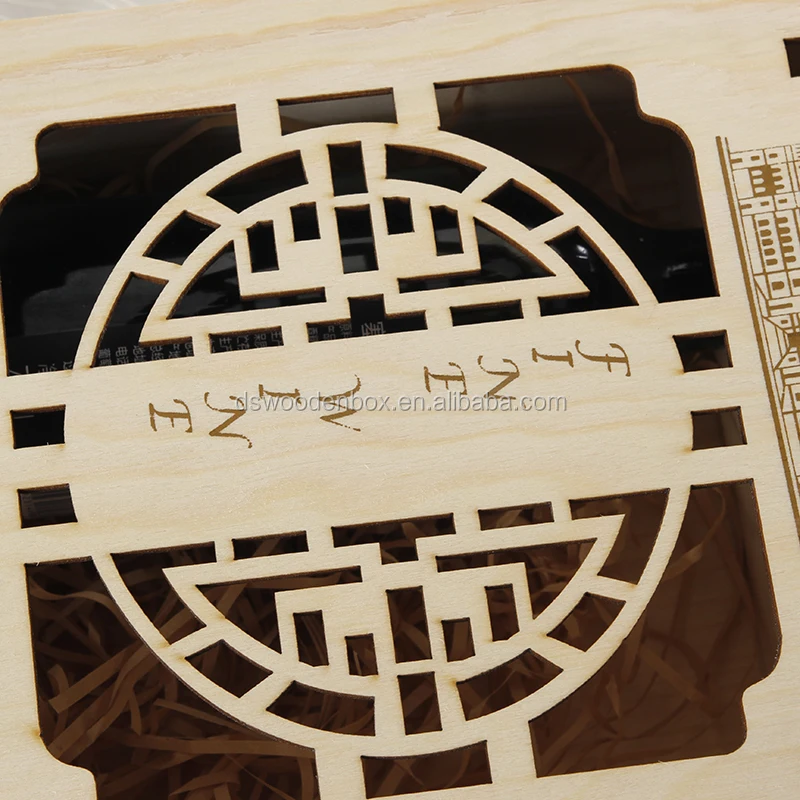 Personalized Engraved Christmas Vintage Wedding Gift Wooden Wine Box