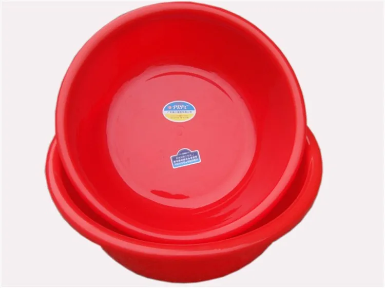 Wholesale Factory Supply Durable Household Customized Logo Round PP Plastic basin
