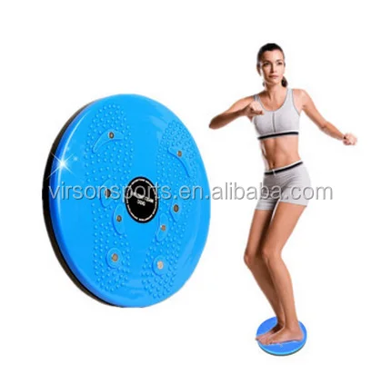 
High-density Twisting Fitness Balance Board Exerciser Aerobic Twister Exercises Foot Waist Twisting Disc 