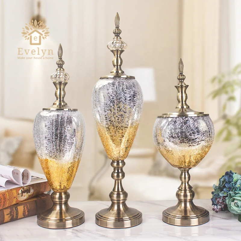 Home living room decoration item shabby chic flower vase interior accessories