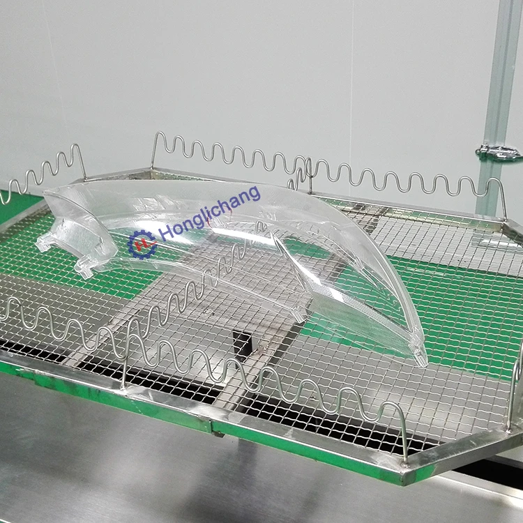 New Robotic UV Coating Plastic Spray Painting Line for Car Lamps