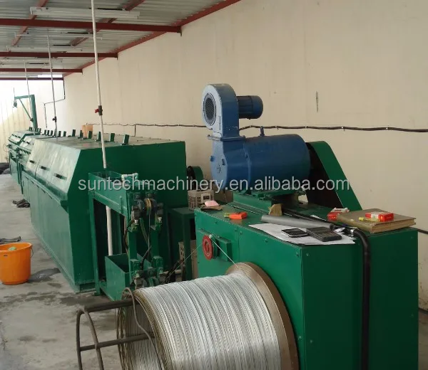 
Best Selling Products Single Wire Electro Galvanizing Wire Production Line For Bright Surface Wire 