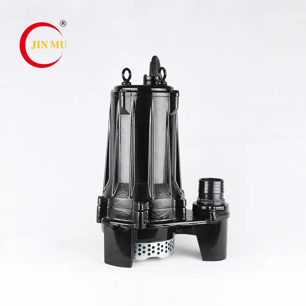 China made 7hp 3 phase iron casing rinsing submersible water mud pump