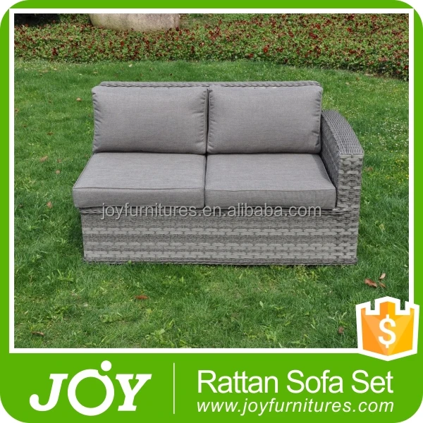 Small Indoor Wicker Sectional Sofas L Shaped Sets, Indoor Rattan Outdoor Sectional Sofa