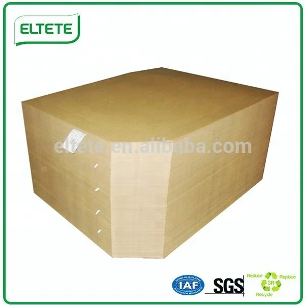 100% recyclable  high quality paper slip sheet pallet