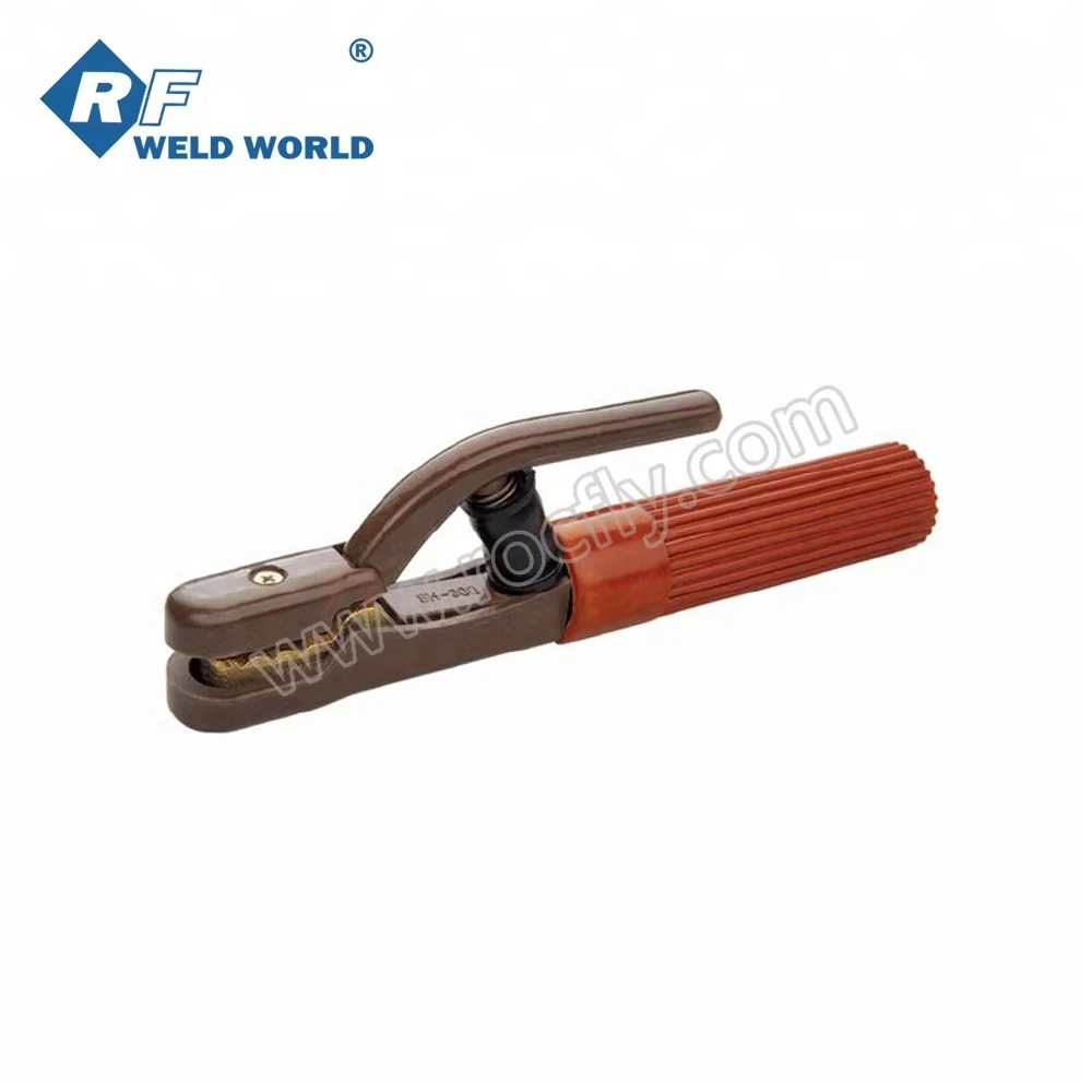 G356 Japanese Type Electrode Holder 300 amp for ARC Welding Cable