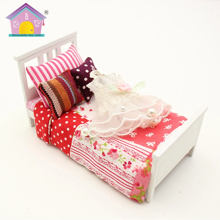 Wood Craft Assembly Kit Dollhouse fairy Wooden Doll House Furniture