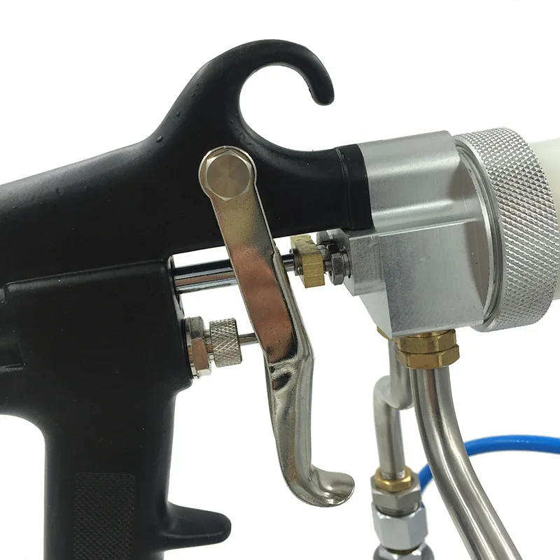 1184 compressed air spray can double action airbrush gun dual nozzle spray gun for car painting chrome spray plating