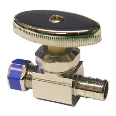 
1/2 INCH PEX X 3/8 INCH C STRAIT STOP VALVE 