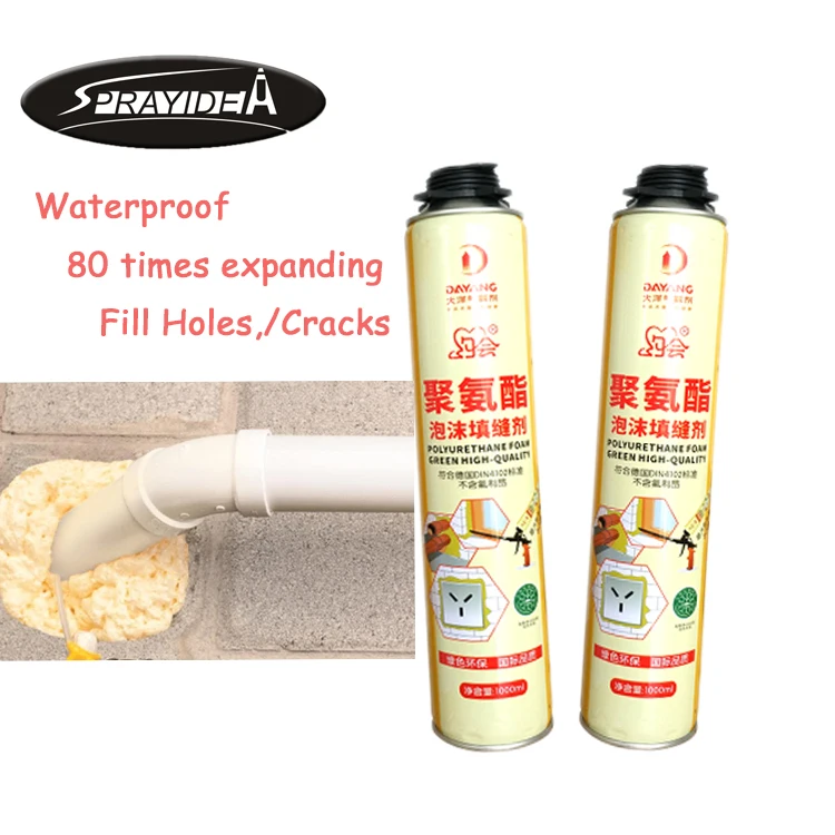 Quality Assured Gap Filling Caulk Fixing PU Foam Adhesive