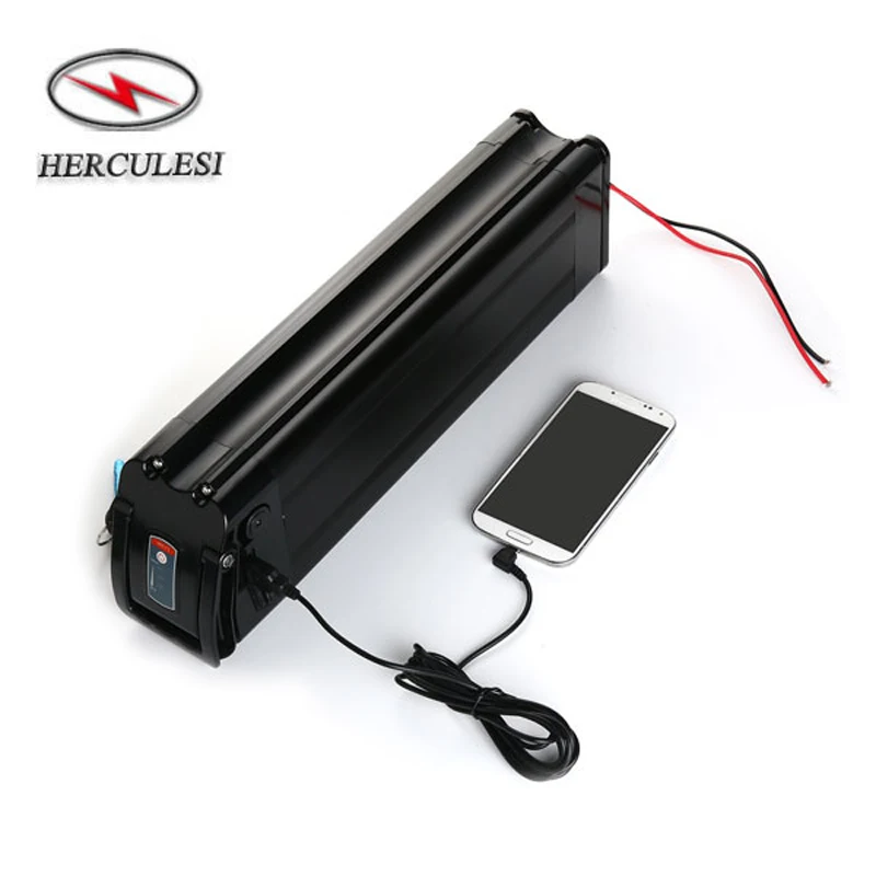 Sliver Fish LiFePO4 36V 10Ah 10.4Ah Electric Bike Li Ion 18650 E Bike Battery xh370 10j