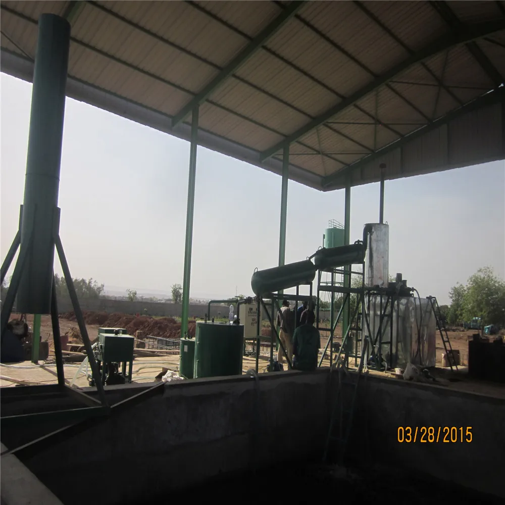 Превратите отработанное масло в прибыльную машину для переработки черного масла дизельное