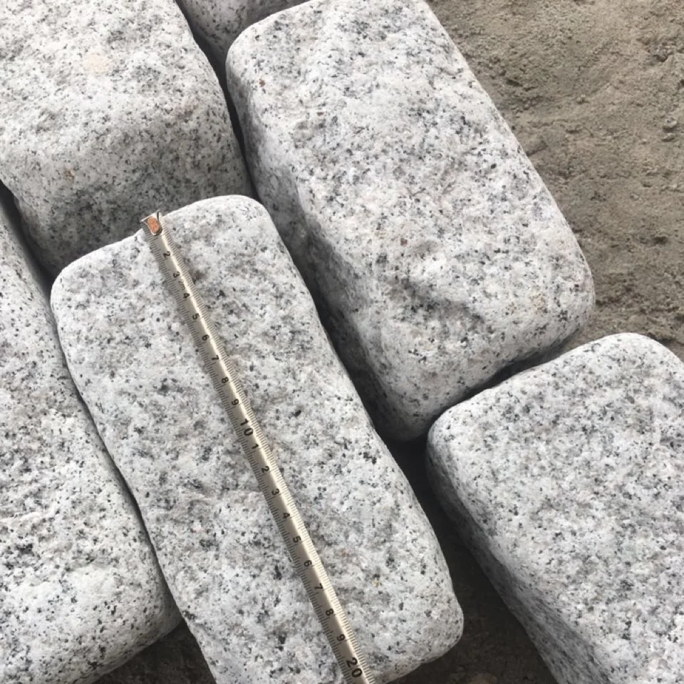 Driveway Block Paver Cobblestone Setts Tumbled Granite