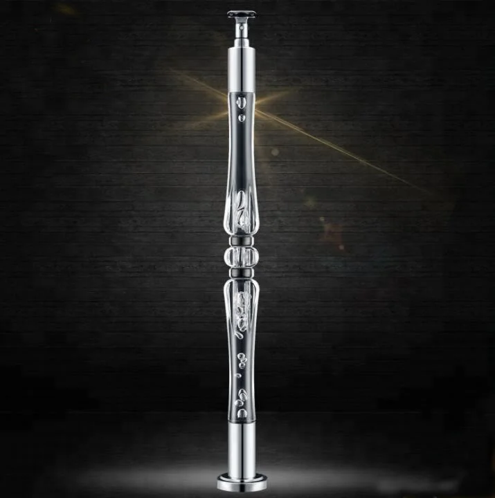 Clear Acrylic Baluster For Stair Railing Handrail