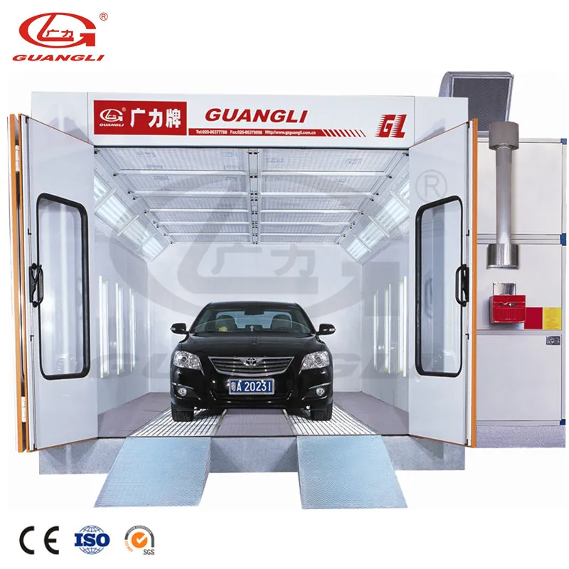 Guangli Auto Paint Spray Booth with Diesel Burner G20