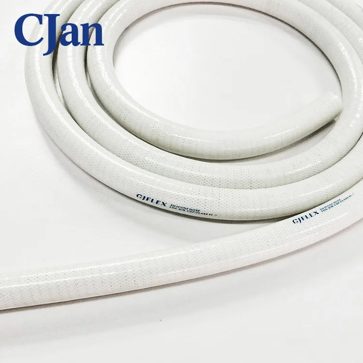 
CJFLEX food silicone wire tube food grade helix tube high temp silicone tube high temperature resistant silicone hose 