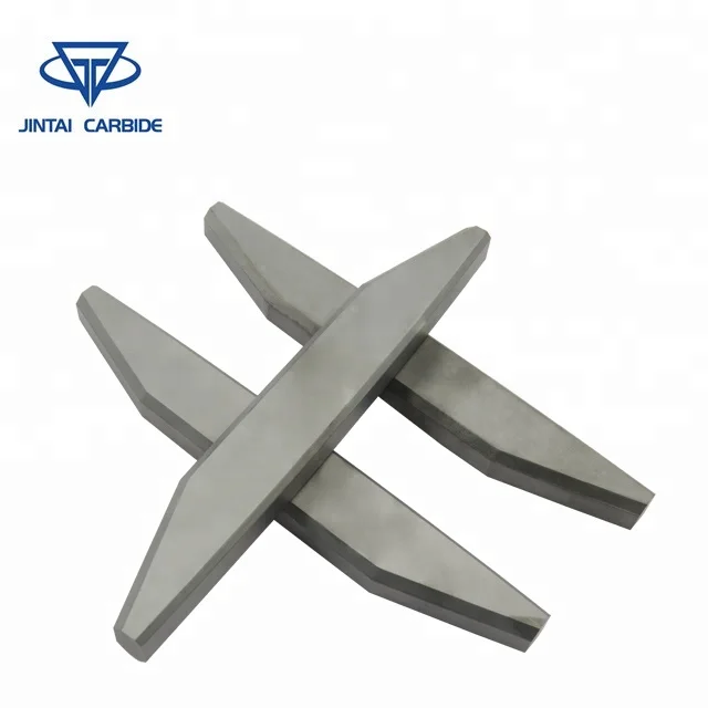 
Rock Crushing Cemented Carbide Manufacturer YG8 Factory Selling VSI Rotor Tip Tungsten Carbide Flat Bar 