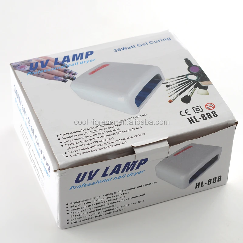 2016 hot sale good quality HL-888 36w nail lamp