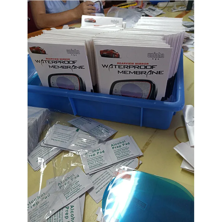 Nano coating automobile antifog rear view mirror film anti fog film for car mirror car film mirror plastic