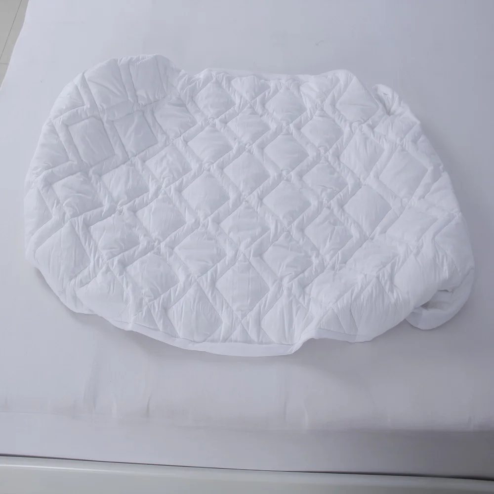 100% Cotton Bedding Set for Children Baby Cot Bed Sheet Plain Waterproof Sheet Knitted Bed Mat Plain Dyed 5 to 8 Inches