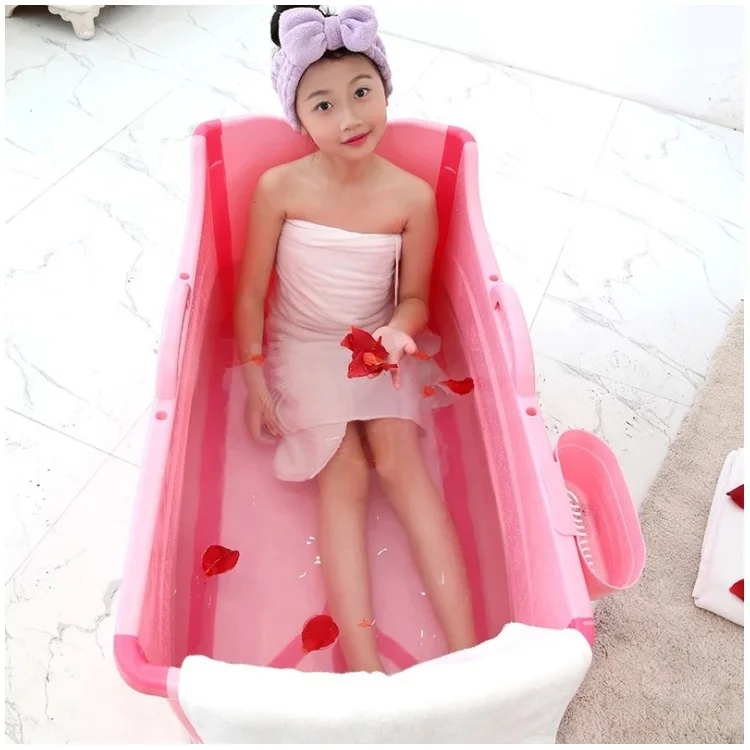 (Free Shipment by Sea) Lowest factory price PP Plastic Portable Bathtub for Child with best quality