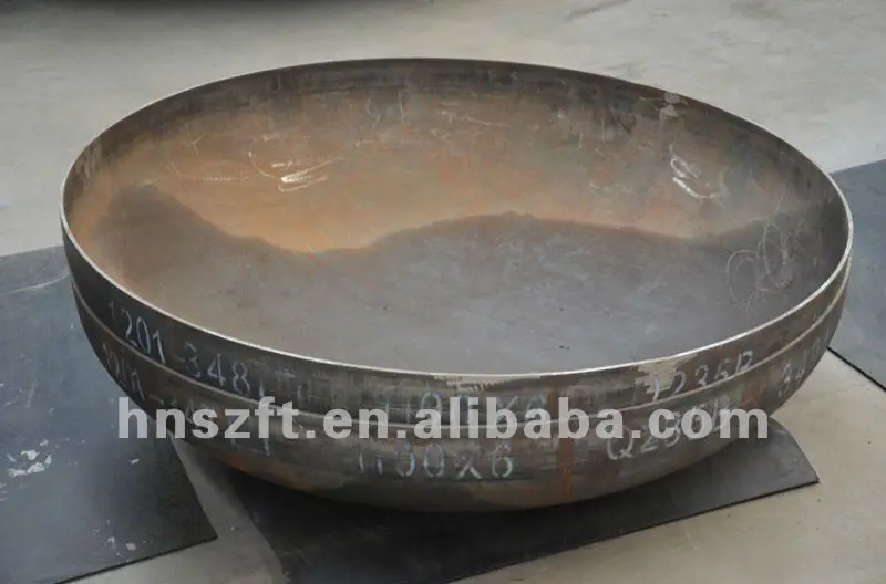 Forged spherical dished bottom heads