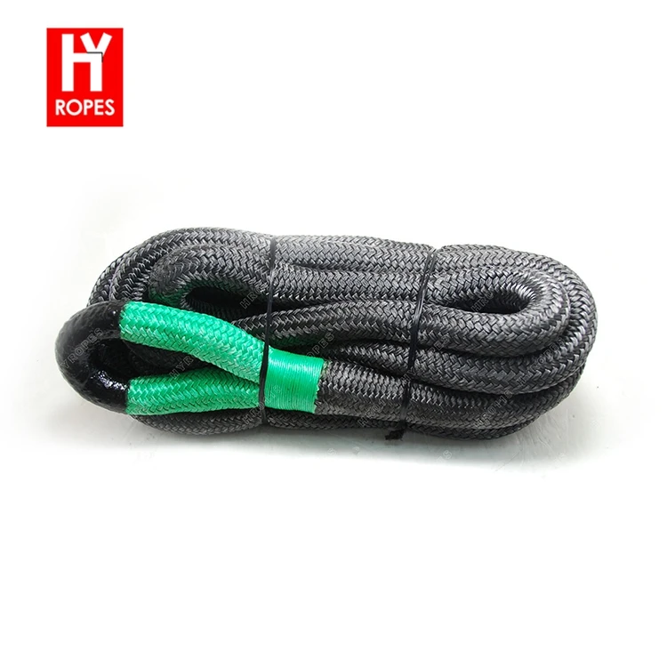 Спасательный трос для транспортного средства, двойной плетеный нейлоновый трос