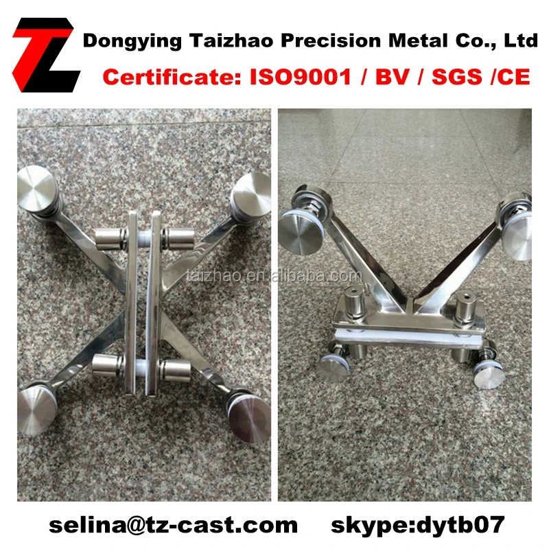 
Stainless Steel 304 316 spider 150mm nonmagnetic glass spider glass hardware 