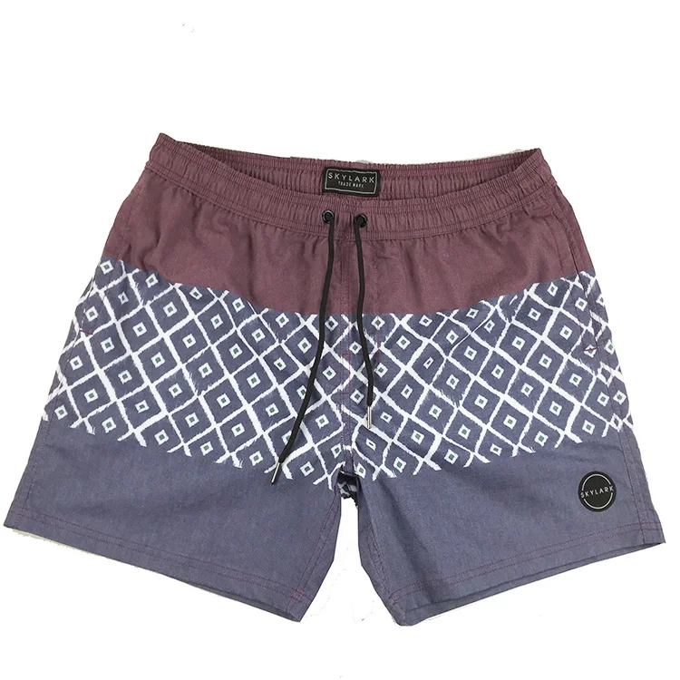 Быстросохнущие дышащие плавки с полосатым принтом на заказ, мужские пляжные шорты, купальник с карманами