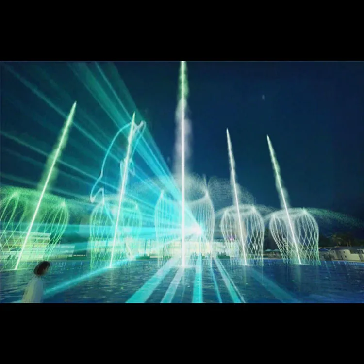 Лазерный проектор с 3D-эффектами для использования на улице специальный водяной