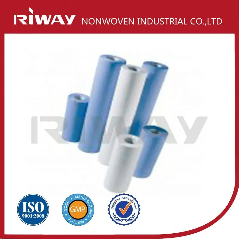 50%cellulose and 50%PET industrial woodpulp nonwoven fabric