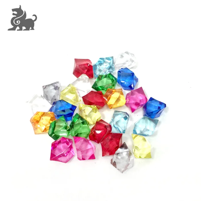 customized acrylic game gems for board game