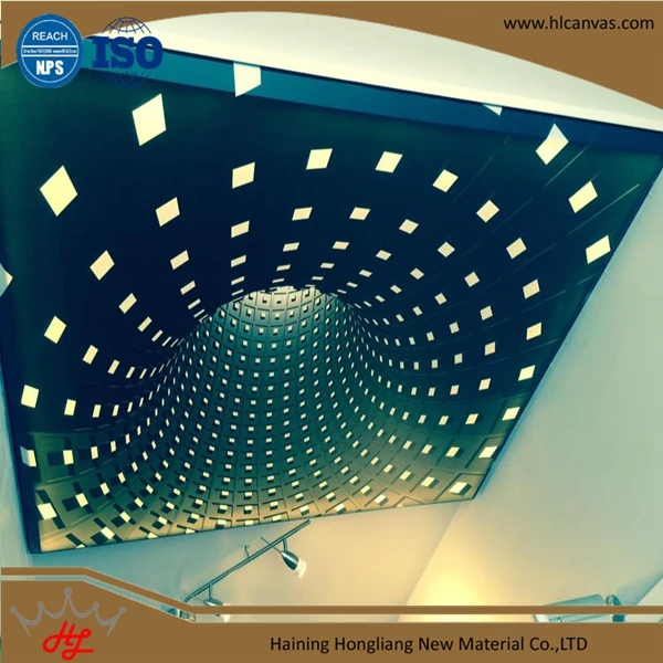 ACOUSTIC STRETCH CEILINGS, PERFORATED FILM