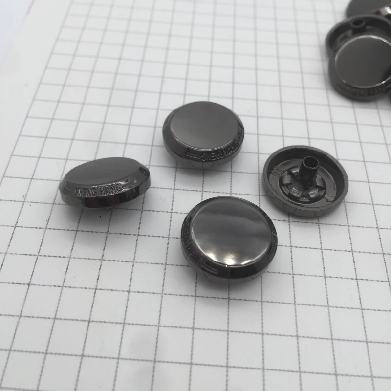 New arrival customizable logo  high-quality  snap buttons for man