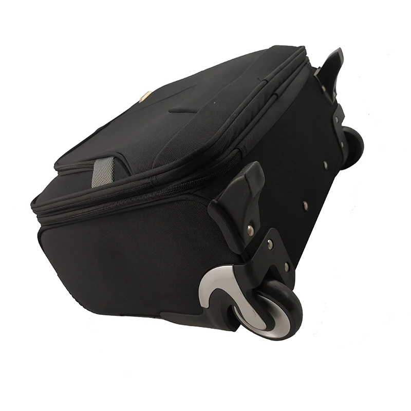 Business Fabric Trolley Soft Polyester Light Luggage With Wheel