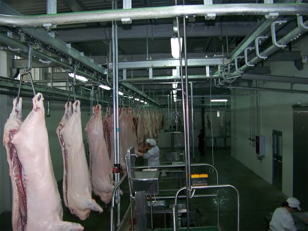 10heads~500heads/hour Complete Pig Slaughtering Line