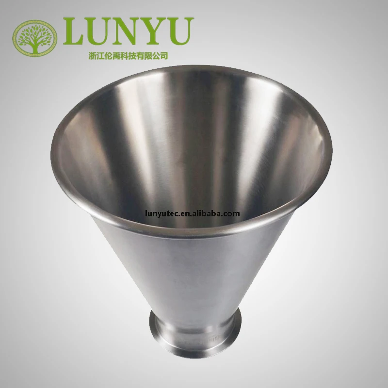 
Tri Clamp Conical Grist Hopper Stainless Steel For Brewing Tank 